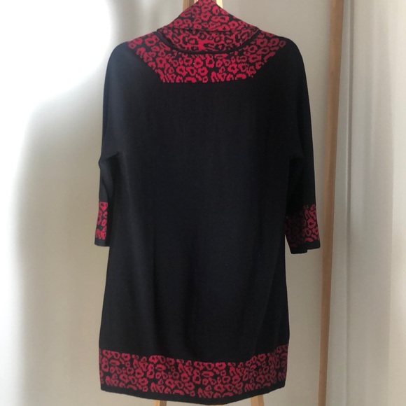 Style & Co 2-Piece Leopard Print Tunic - Picture 8 of 8
